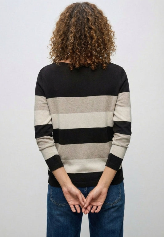 Pull en maille coupe regular