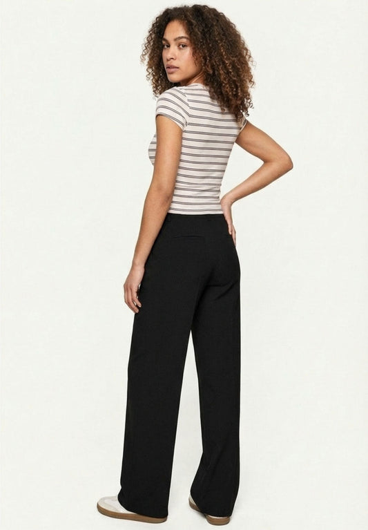 Pantalon slim noir