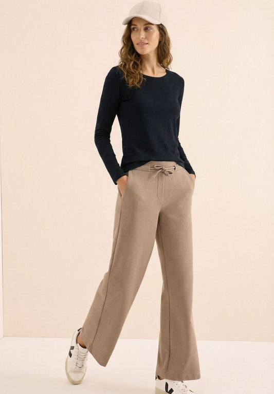 Haut en jersey à manches longues coupe regular